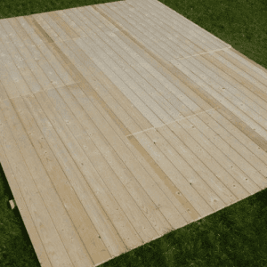 Vlondervloer tbv stretchtenten per m2