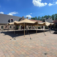 Stretchtent 12x18mtr [incl. op- en afbouw]
