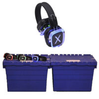 Silent Disco set: 100 koptelefoons + 1 zender