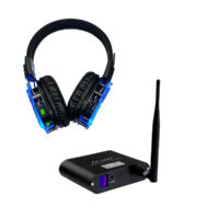 Silent Disco set:  20 koptelefoons + 1 zender