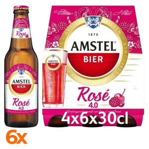 Amstel Rosé bier 4%ALC (24x30cl krat) [GR] (6 kratten)