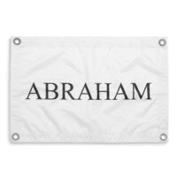 Banner "Abraham" tbv opblaasbare Abraham