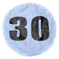 Banner "30" tbv opblaasbare multipop