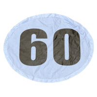 Banner "60" tbv opblaasbare multipop