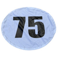 Banner "75" tbv opblaasbare multipop