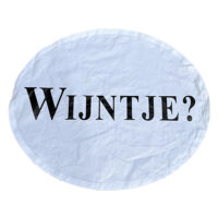Banner "Wijntje?" tbv opblaasbare multipop