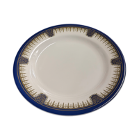 Melamine Bongkot bord blauw Ø 20,5cm
