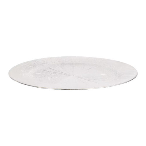 Onderbord zilver met relief - Afbeelding 2