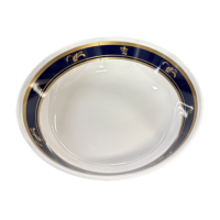 Melamine Blue Marble schaal Ø 21,5cm