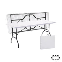 Klaptafel 180x76cm (inklapbare poten)