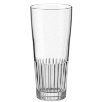 Longdrink glas met ribbel onbreekbaar 33cl