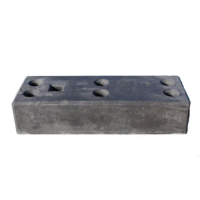 Kunststof voet tbv bouwhekken (10 stuks)