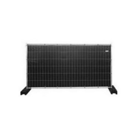 Bouwhekken met zwart zeil (25 stuks)