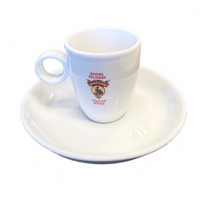 Espresso kop en schotel model Pelican Rouge