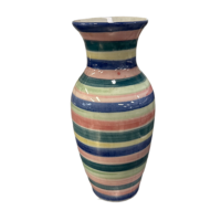 Bloemen vaas gekleurd